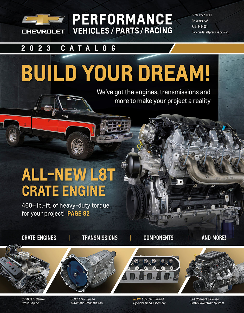 2025 Chevrolet Performance Catalog Chevy Performance Parts Catalog